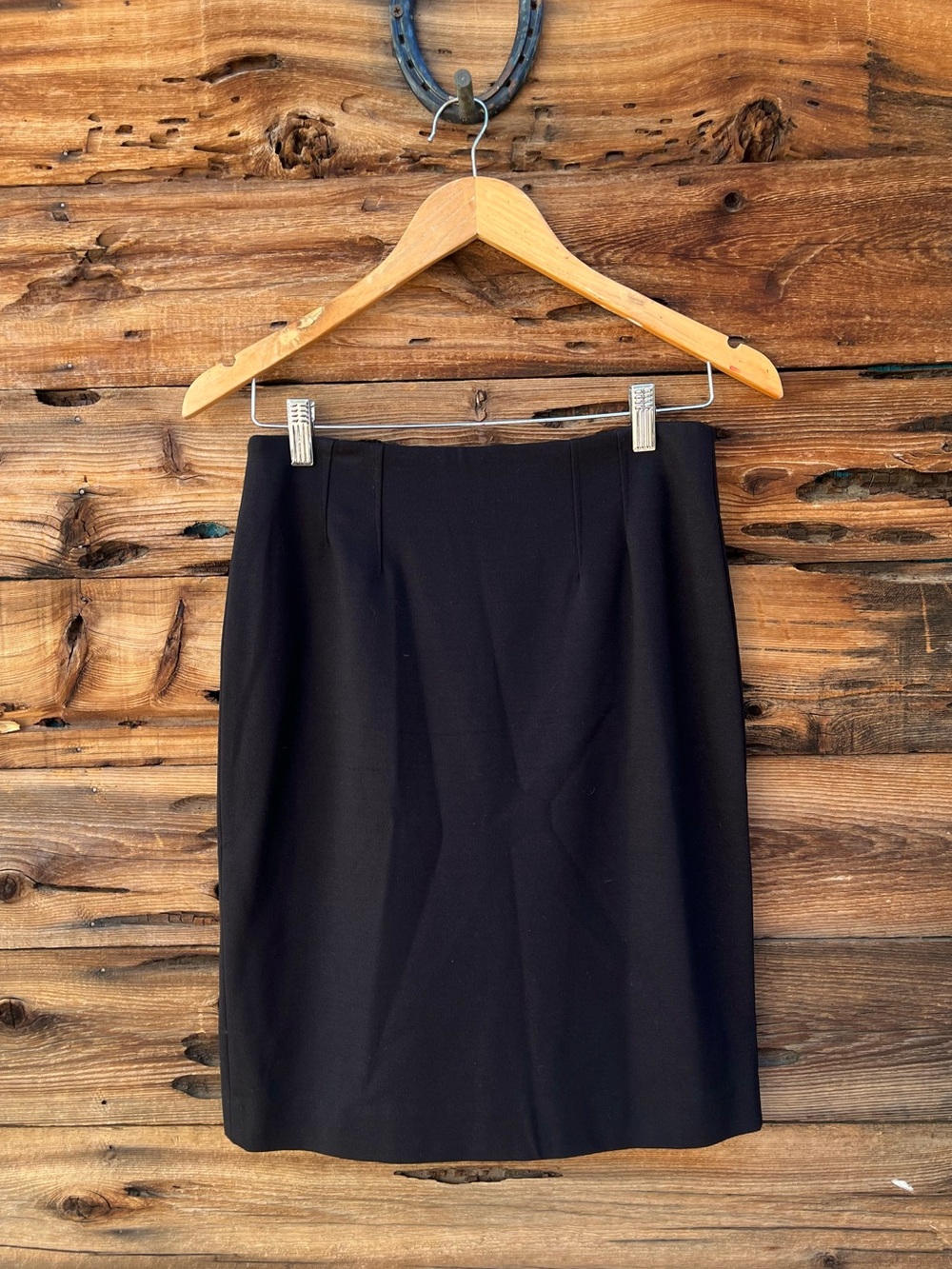HALOGEN | Classic Black Women's Pencil Skirt 2